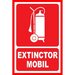 Placuta extinctor mobil